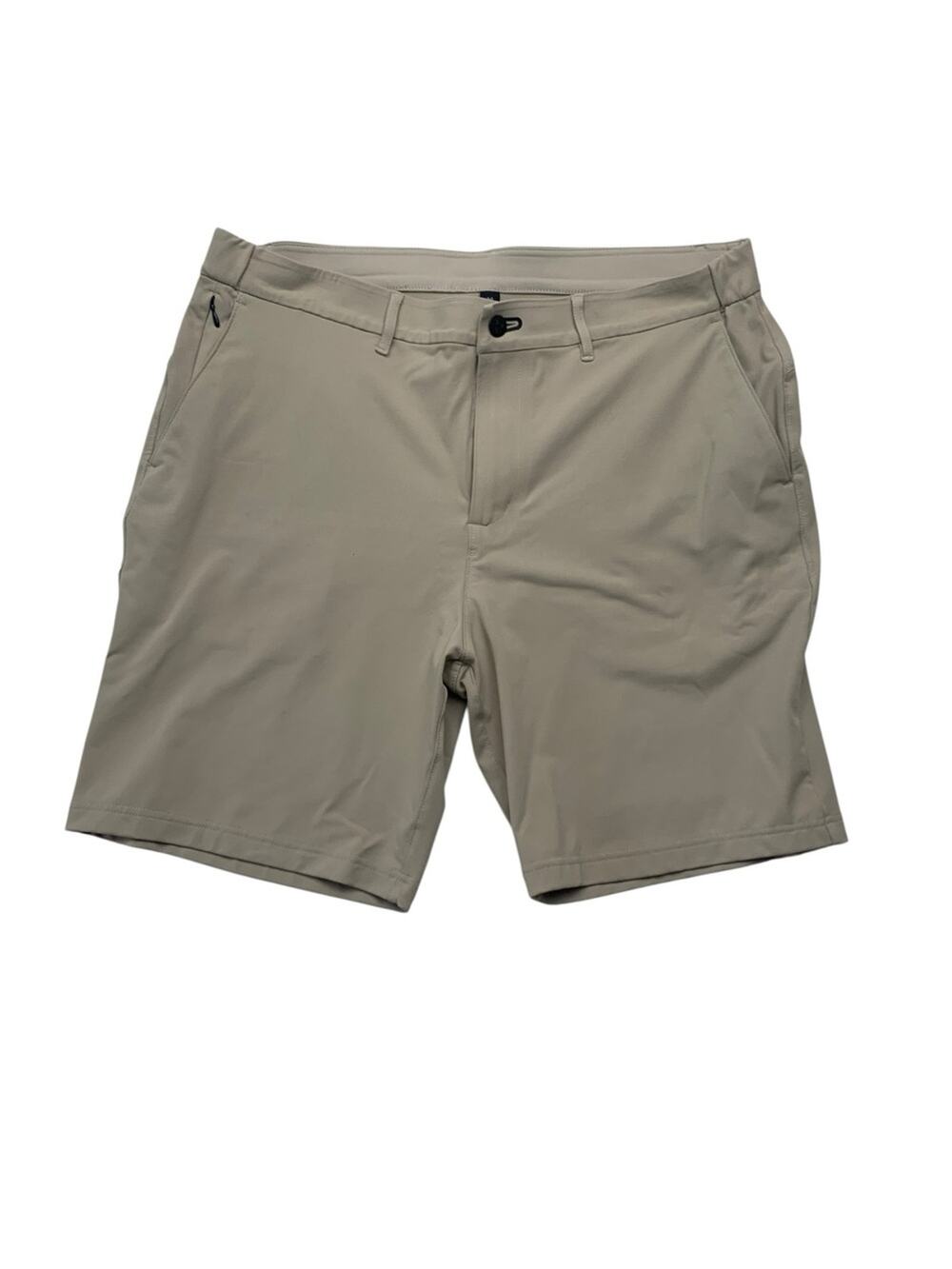 Public Rec size 36 Men's Athletic Chino Shorts khaki Sand Beige